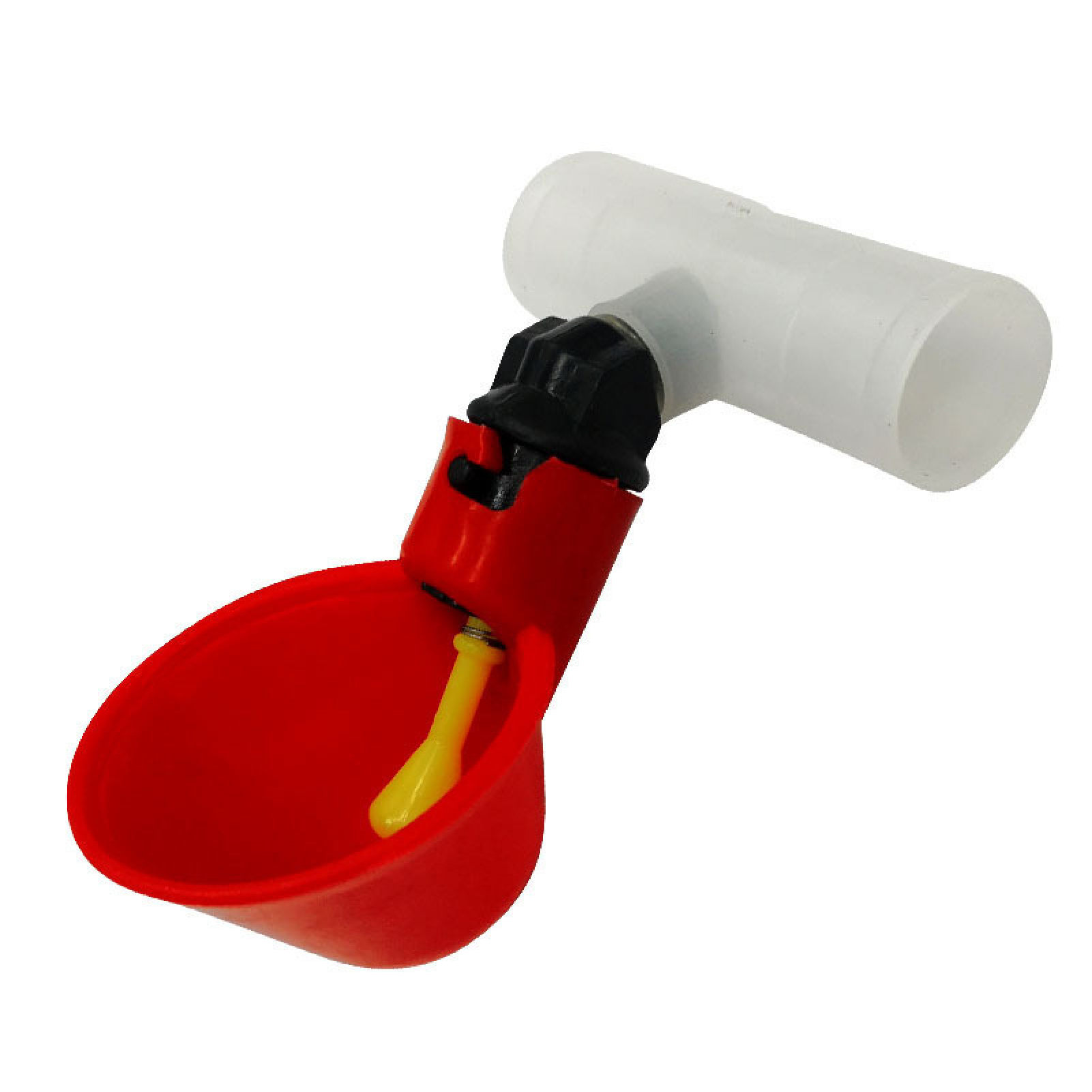HYmarket 4 Sets Garden Automatic Poultry Waterer Chicken Drinker Cup Bowl Feeder Tool Kit